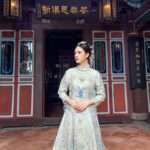 淡綠流蘇平心繡釘珠龍鳳掛