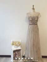 波希米亞流線媽媽禮服